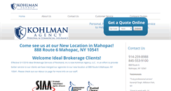 Desktop Screenshot of kohlmanagency.com